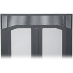 Middle Atlantic BVFD-25 Vented Front Door (Black Finish)