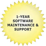 aimetis 1-Year Software Maintenance & Support for E7020 Physical Security Appliance