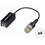 MuxLab (4) 500023 VideoEase CCTV Mini Balun Kit
