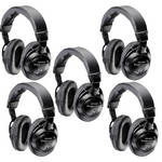 Audio-Technica ATH-M40fs Headphone Kit (5 Pack)