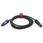 Mole-Richardson 12V Cigarette Lighter To Powercon Cable - 4'
