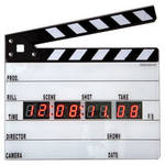 Cavision Professional Production Slate with Clapper Sticks