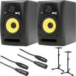 KRK RoKit 6 G2 Studio Monitors Bundle