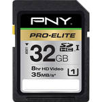 PNY Technologies 32GB SDHC Memory Card Pro-Elite Series Hi-Speed Class 10 UHS-1