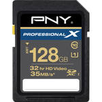 PNY Technologies 128 GB SDXC Memory Card Professional X Series Class 10 UHS-I