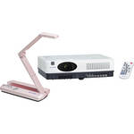 Elmo MO-1 Visual Presenter (Pink) and CRP-221 Projector Bundle