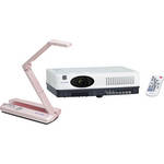 Elmo MO-1 Visual Presenter (Pink) and CRP-261 Projector Bundle