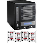 Thecus 12TB (4x 3TB) N4100EVO 4 Bay NAS Kit with WD Red SATA Hard Drives