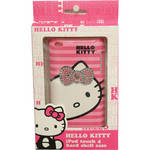 Sakar Hello Kitty Bling iPod Touch 4 Case (Pink Stripe)