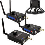 Teradek CASE with 2 Cube-155 HD-SDI Video Encoders and 2 Cube-355 Decoders