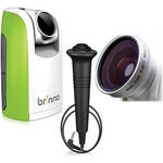 Brinno TLC200 Time Lapse Camera with Shutter Line and Wide Angle Lens Kit
