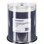 Microboards White Thermal-Printable DVD-R (100-Pack)