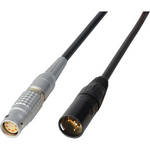 Laird Telemedia 12V DC Power Cable for RED One Lemo 3B-8F to XLR 4M 18 inches