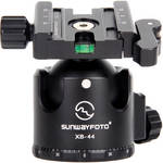 Sunwayfoto XB-44DL Low Profile Ball Head With DLC-42 Duo-Lever Clamp