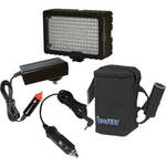 Bescor LED-125 On-Camera Light with HP-3NC Battery / Charger / Adapter Kit