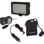 Bescor LED-125 On-Camera Light with NMH-54NC Battery / Charger / Adapter Kit
