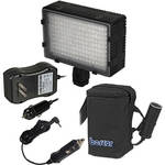 Bescor LED-180 On-Camera Light with NMH-54NC Battery / Charger / Adapter Kit