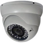 ARM Electronics C600MDIRW 600 TVL Outdoor IR Dome Camera with OSD (3.6mm, White)
