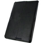 rooCASE Slim Fit Folio Case Cover with Stand for Asus Transformer Pad TF300 or TF700T (Black)