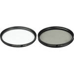Luminesque 58mm UV and Circular Polarizer Multi Coated Filter Kit