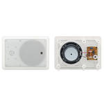 Kramer SPK-W613 6.5" Two-Way Open-Back Rectangular In-Wall Speakers (Pair)