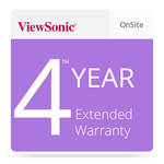 Viewsonic 65" DS EXT ON-SITE WARRANTY f/4th YR