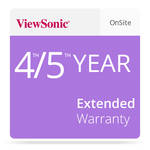 Viewsonic 65" DS EXT ON-SITE WARRANTY f/4/5th YR