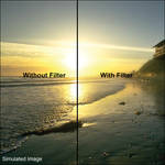 LEE Filters 4x6" Mist Stripe Resin Filter