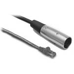 Strand Lighting PL1DMXMRJ47 12" DMX512 XLR5 Male to RJ45 Cable (White)