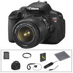 Canon EOS Rebel T4i Digital Camera with 18-55mm Lens & Basic Accessory Kit