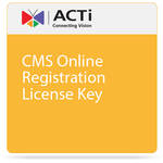 ACTi CMS ONLINE REGSTRTION LICENSE KEY - 01