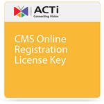ACTi CMS Online Registration License Key
