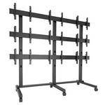 Raxxess LVM3X3U Fusion 3 x 3 Micro-Adjustable Large Freestanding Video Wall