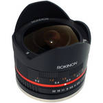 Rokinon 8mm f/2.8 UMC Fish-Eye Lens for Samsung NX Mount - Black