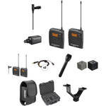 Sennheiser ew 100 ENG G3 Dual Wireless Deluxe Kit - G (566-608 MHz)