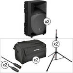 Mackie TH12A THUMP 400W 12" 2-Way Active Loudspeaker Double Kit