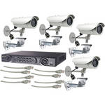 ACTi 8 1-MP Outdoor Bullet Cameras with 8-Ch Network System / 2TB SATA / and PoE Switch