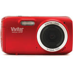 Vivitar 16.1Mp ViviCam S137 Digital Camera (Red)