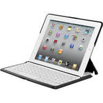 ZAGG ZAGGfolio for The new iPad and iPad 2 (White with Black Carbon Fiber Folio)