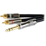 CEntrance Inc. Reserve Series 1/4" TRS to Stereo RCA Interconnect Cable