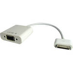 Comprehensive 30-pin Dock Connector to VGA Female Adapter Cable for iPhone 4/4S, iPad, iPod touch 4th Gen