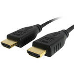 Comprehensive 1.5' (0.45 m) MicroFlex Extra Low-Profile High-Speed HDMI Cable with Ethernet