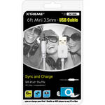 Xtreme Cables 3.5mm Audio to USB Cable - 6'