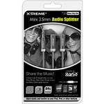 Xtreme Cables Mini 3.5mm Metallic Audio Splitter Cable - 36"