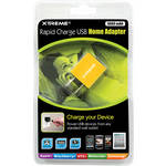 Xtreme Cables Rapid Charge USB Home Adapter (Yellow)