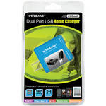 Xtreme Cables Dual Port USB Home Charger (Blue)