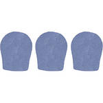 WindTech 300 Series Windscreens for 1-3/8" Diameter Microphones (3 Pack, French Blue)