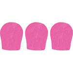 WindTech 300 Series Windscreens for 1-3/8" Diameter Microphones (3 Pack, Neon Pink)