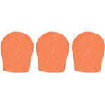 WindTech 300 Series Windscreens for 1-3/8" Diameter Microphones (3 Pack, Orange)