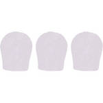 WindTech 300 Series Windscreens for 1-3/8" Diameter Microphones (3 Pack, White)